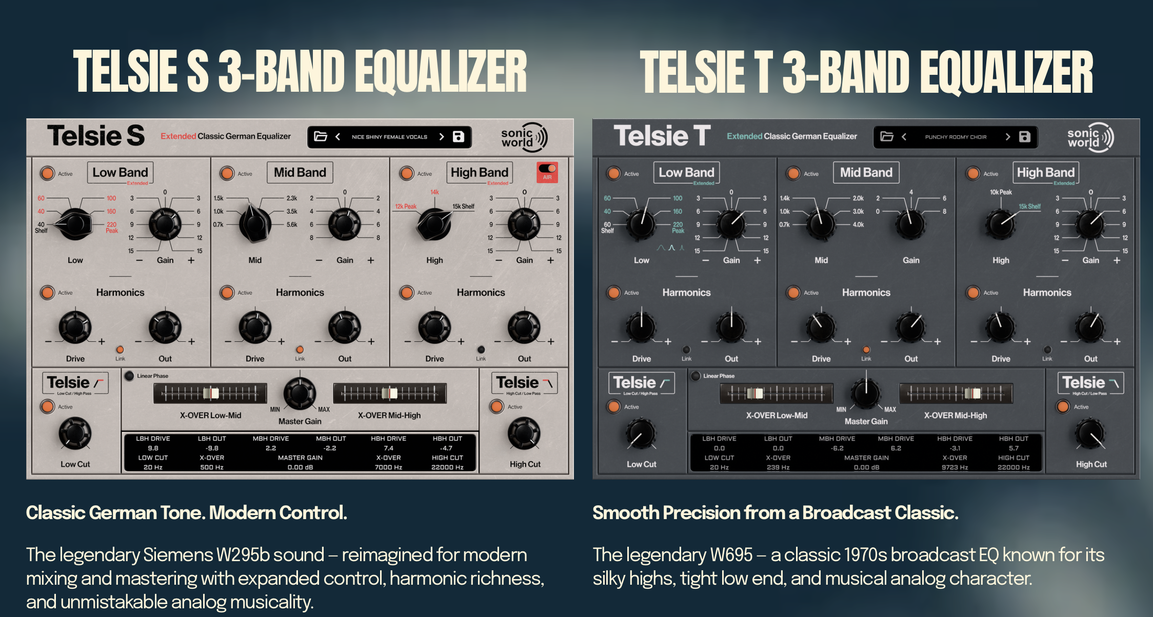SonicWorldPlugins Telsie S + Telsie T